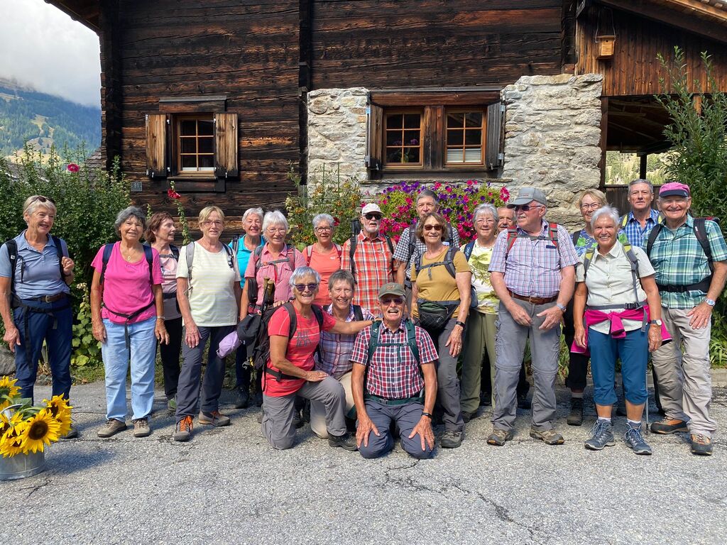 Wandergruppe Buchs in Mühlebach