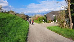 Im Rücken den Jura